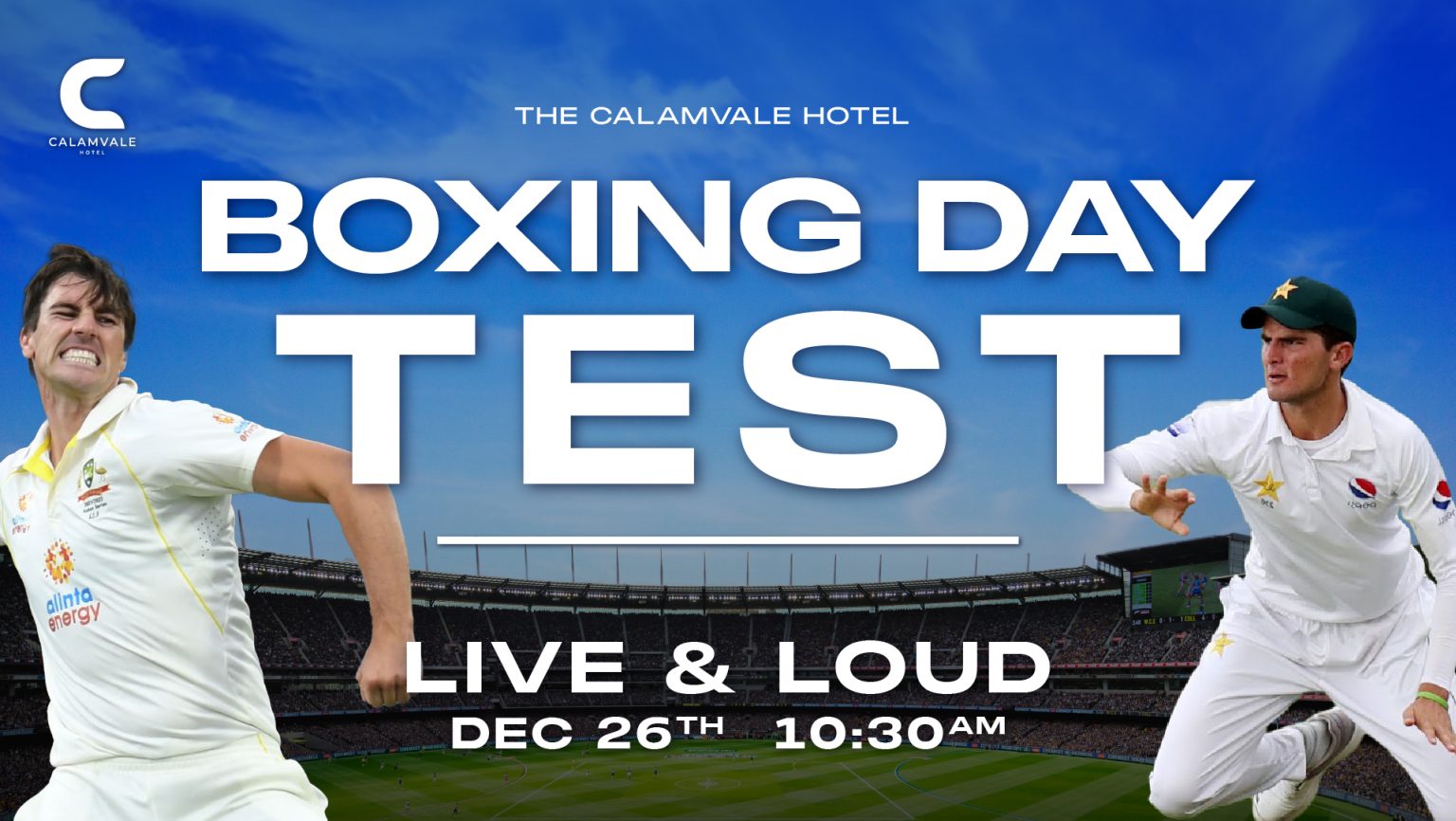 Boxing Day Test The Calamvale Hotel